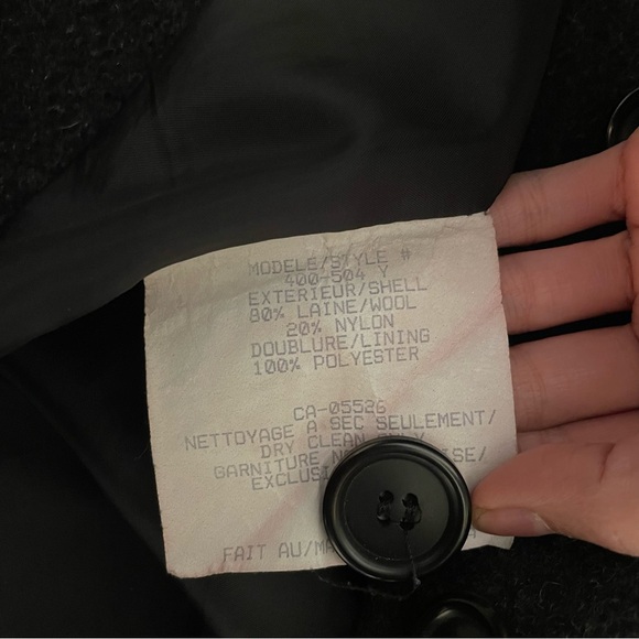 Reitmans Wool full length long coat - Picture 3 of 7